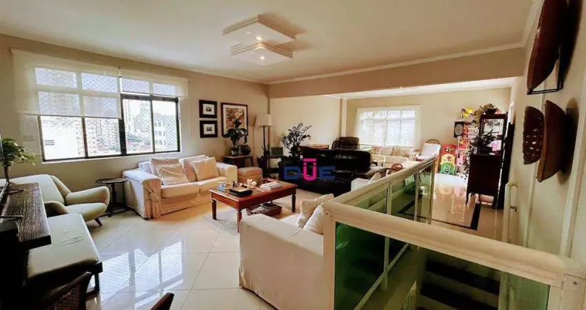 Cobertura com 3 dormitórios à venda, 254 m² por R$ 1.700.000,00 - Embaré - Santos/SP