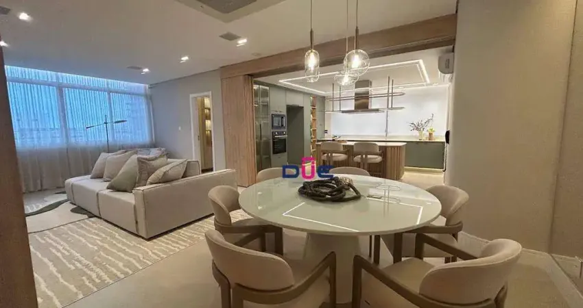 Apartamento com 3 dormitórios à venda, 159 m² por r$ 2.300.000 - gonzaga - santos/sp