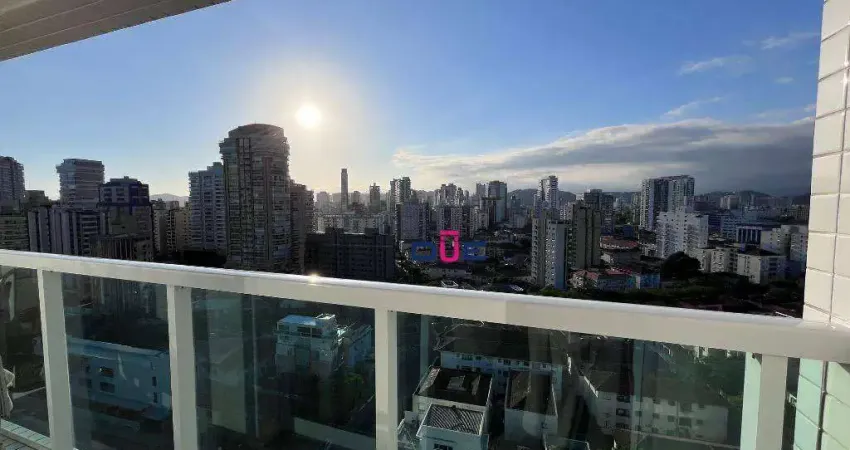 Apartamento novo com 2 dormitórios, suíte, andar alto com varanda no embaré