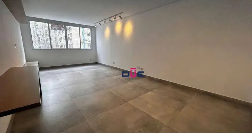 Apartamento com 3 dormitórios à venda, 127 m² por r$ 1.350.000 - gonzaga - santos/sp