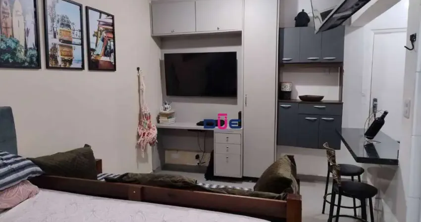 Apartamento com 1 dormitório à venda, 37 m² por r$ 310.000,00 - ponta da praia - santos/sp