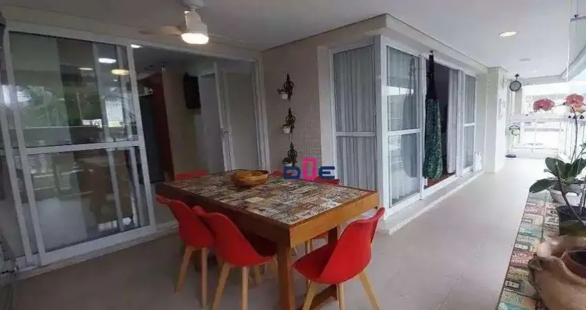 Apartamento com 3 dormitórios à venda, 189 m² por r$ 2.100.000 - ponta da praia - santos/sp