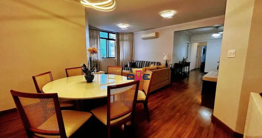 Apartamento com 3 dormitórios à venda, 150 m² por r$ 1.200.000 - aparecida - santos/sp