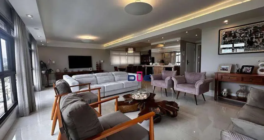 Apartamento com 4 dormitórios à venda, 245 m² por r$ 3.800.000,00 - aparecida - santos/sp