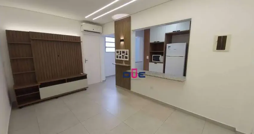 Apartamento com 1 dormitório à venda, 38 m² por r$ 385.000,00 - pompéia - santos/sp