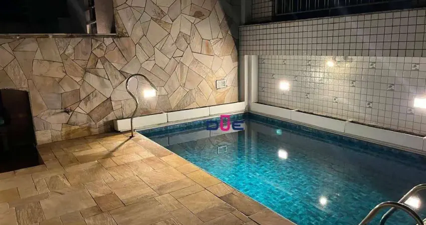 Cobertura com 361m², 4 dormitórios e lazer privativo na ponta da praia