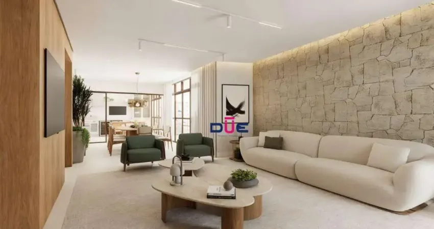 Apartamento com 4 dormitórios à venda, 291 m² por r$ 4.490.000,00 - embaré - santos/sp