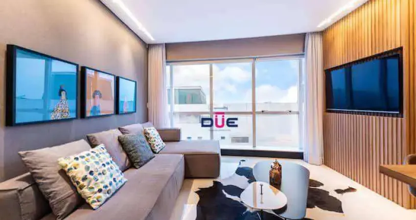 Apartamento a venda com 1 suíte no bairro aparecida em santos!