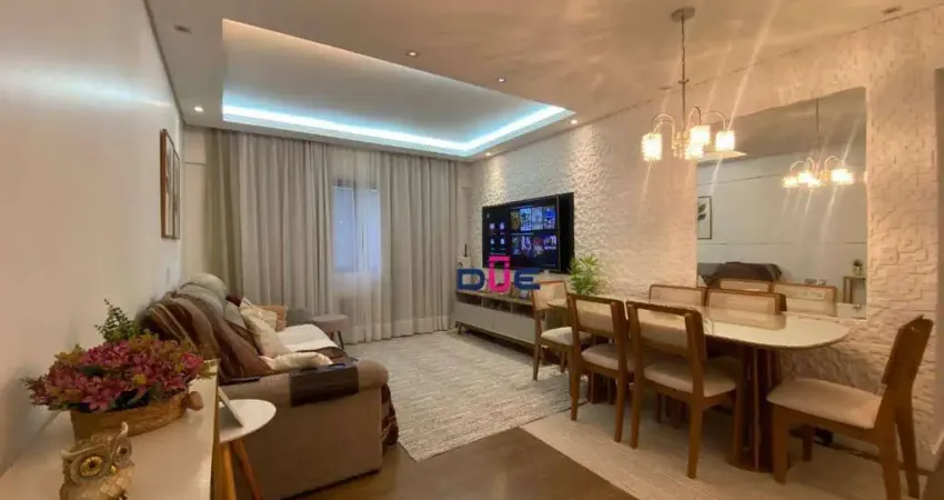 Apartamento com 2 dormitórios à venda, 100 m² por r$ 700.000 - embaré - santos/sp