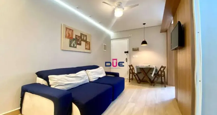 Apartamento com 2 dormitórios à venda, 53 m² por r$ 465.000,00 - josé menino - santos/sp