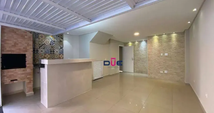 Apartamento com 2 suítes, 105 m² e vaga fechada com espaço gourmet — marapé, santos/sp