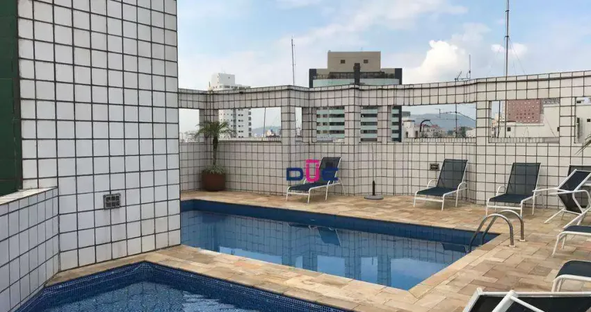 Apartamento com 3 dormitórios, 130 m² - venda por R$ 1.250.000,00 ou aluguel por R$ 7.000,00/mês - Boqueirão - Santos/SP