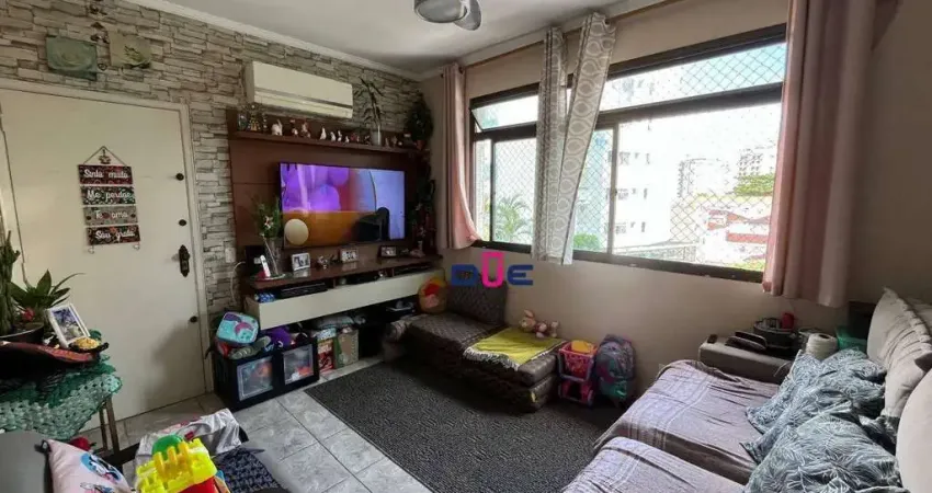 Apartamento com 2 dormitórios à venda, 80 m² por R$ 350.000,00 - Campo Grande - Santos/SP