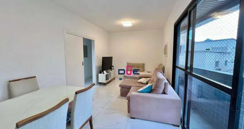 Apartamento com 3 dormitórios à venda, 105 m² por R$ 810.000,00 - Gonzaga - Santos/SP