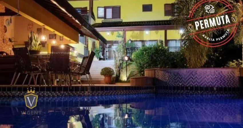 Casa com 6 dormitórios à venda, 850 m² por R$ 3.500.000,00 - Loteamento Capital Ville - Jundiaí/SP