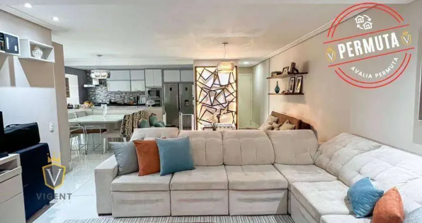 Apartamento com 3 suítes à venda, 131 m² por R$ 1.270.000 - Jardim Ermida I - Jundiaí/SP