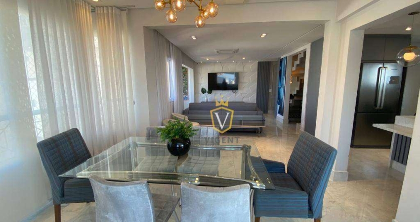 Apartamento com 4 quartos, 238 m² - venda ou aluguel - Anhangabaú - Jundiaí/SP