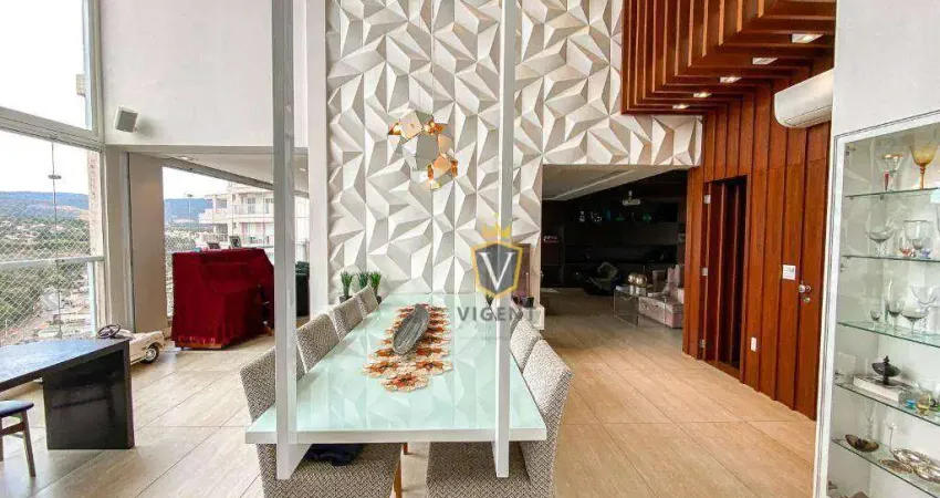 Cobertura com 4 quartos, 345 m² - venda por R$ 4.800.000 ou aluguel por R$ 20.651/mês - Jardim Samambaia - Jundiaí/SP
