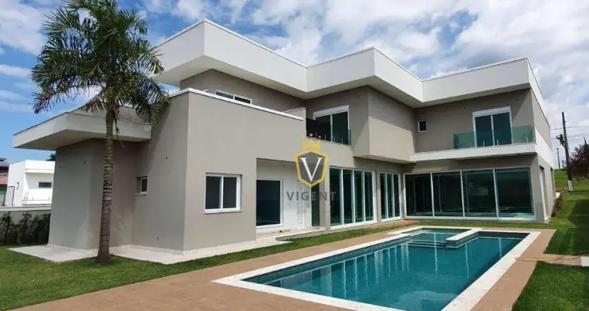 Casa com 5 dormitórios à venda, 480 m² por R$ 3.500.000,00 - Condomínio Residencial dos Lagos - Itupeva/SP