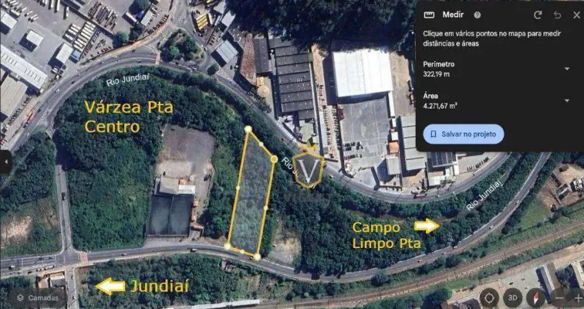 Terreno à venda, 4270 m² por R$ 2.100.000,00 - Área Industrial - Várzea Paulista/SP
