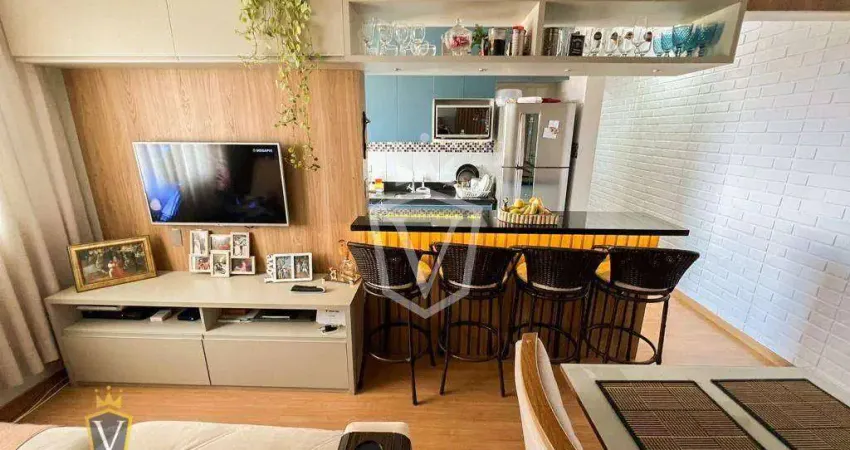 Apartamento com 2 quartos para alugar, 54 m² por R$ 2.800/mês - Morada dos Passaros - Jundiaí/SP