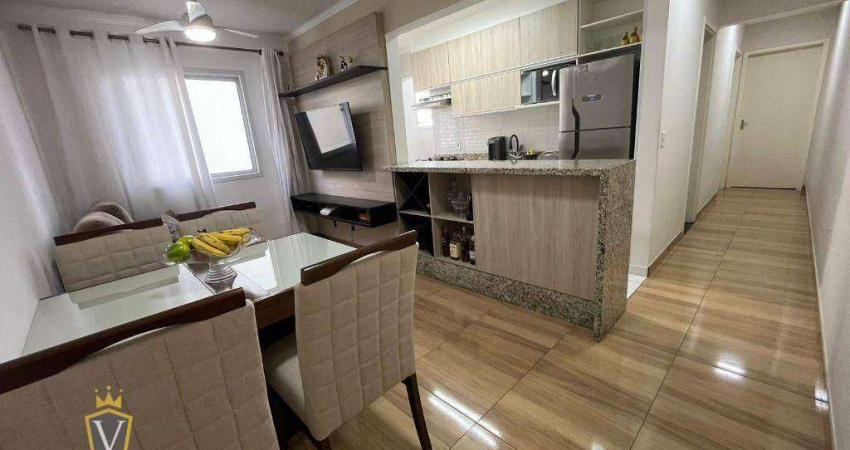 Apartamento com 2 quartos à venda, 54 m² por R$ 337.000 - Parque Residencial Jundiaí - Jundiaí/SP