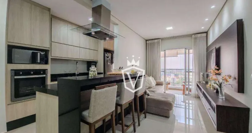 Apartamento com 3 quartos à venda, 81 m² por R$ 715.000 - Medeiros - Jundiaí/SP