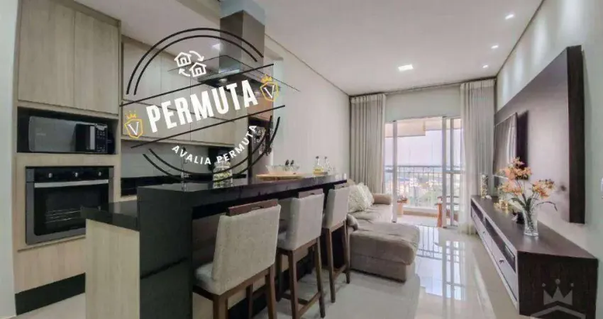 Apartamento com 3 quartos à venda, 81 m² por R$ 715.000 - Medeiros - Jundiaí/SP