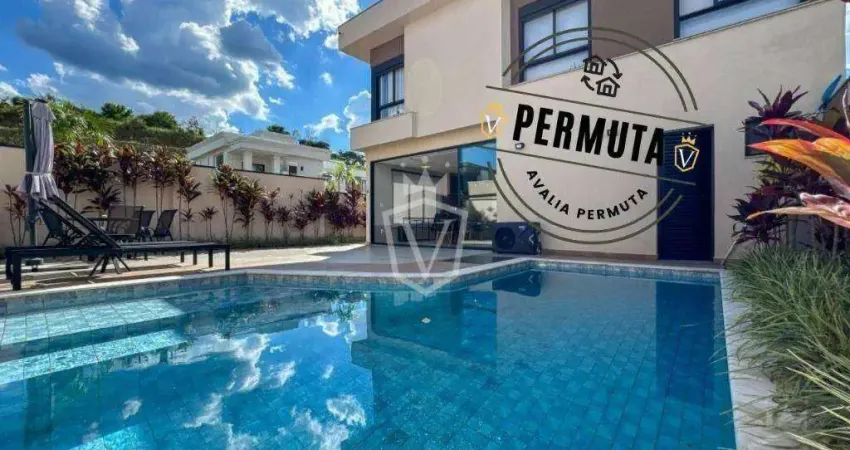 Casa á venda com piscina aquecida - Jardim das Samambaias - Jundiaí/SP