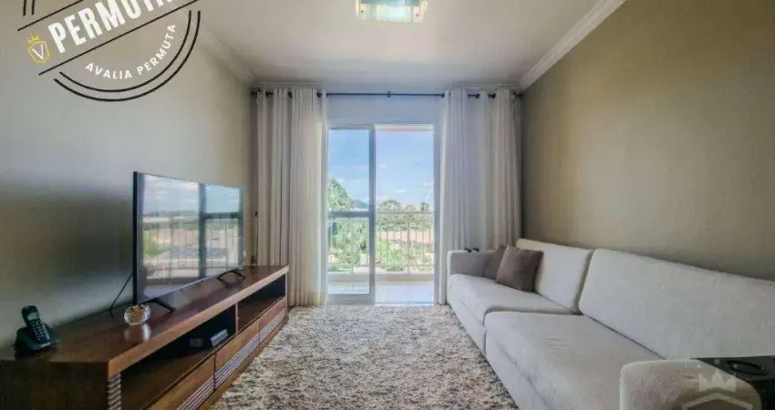 Apartamento com 3 dormitórios à venda, 101 m² por R$ 860.000,00 - Jardim Ermida I - Jundiaí/SP