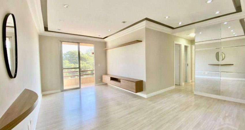 Apartamento com 3 dormitórios para alugar, 75 m² por R$ 3.490,00/mês - Jardim Tamoio - Jundiaí/SP