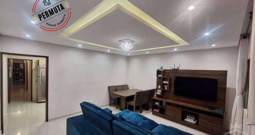 Casa com 3 dormitórios à venda, 119 m² por R$ 640.000,00 - Jardim Caçula - Jundiaí/SP