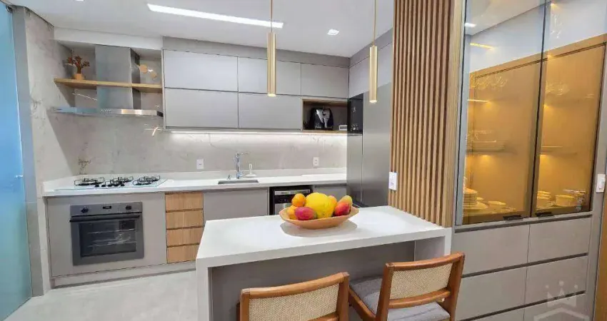 Apartamento com 3 dormitórios sendo uma suíte à venda, 101 m² por R$ 1.150.000 - Horto Florestal - Jundiaí/SP