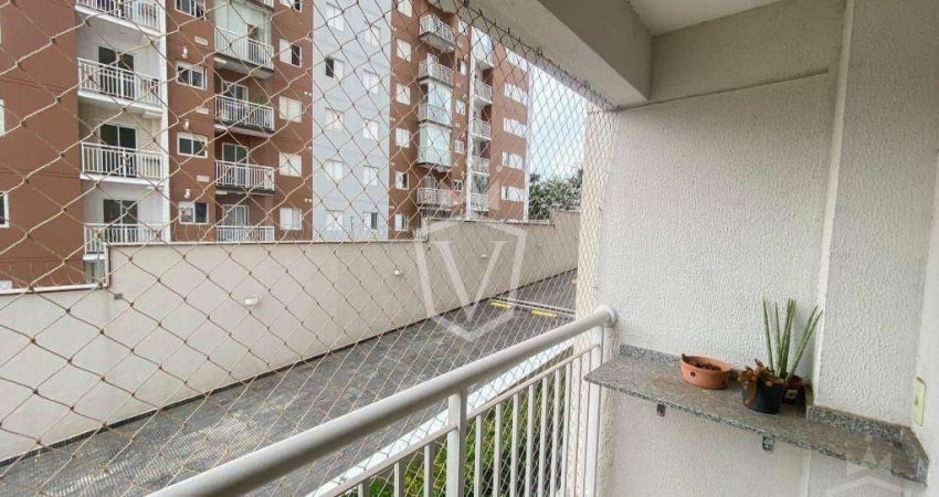 Apartamento com 3 quartos para alugar, 89 m² por R$ 3.370/mês - Parque União - Jundiaí/SP