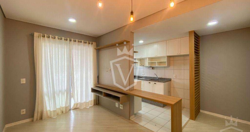 Apartamento com 2 dormitórios para alugar, 56 m² por R$ 3.376,20/mês - Jardim Ermida I - Jundiaí/SP