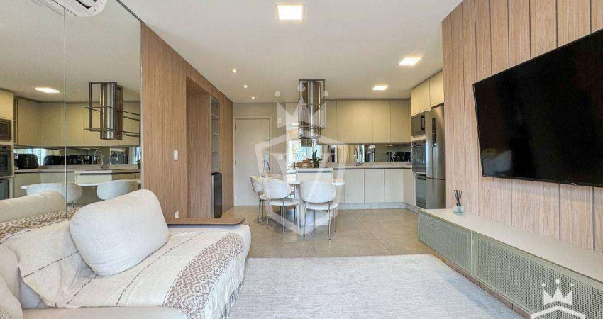 Apartamento Flat mobiliado com 2 quartos para alugar ou à venda - Centro/ Anhangabaú - Jundiaí/SP