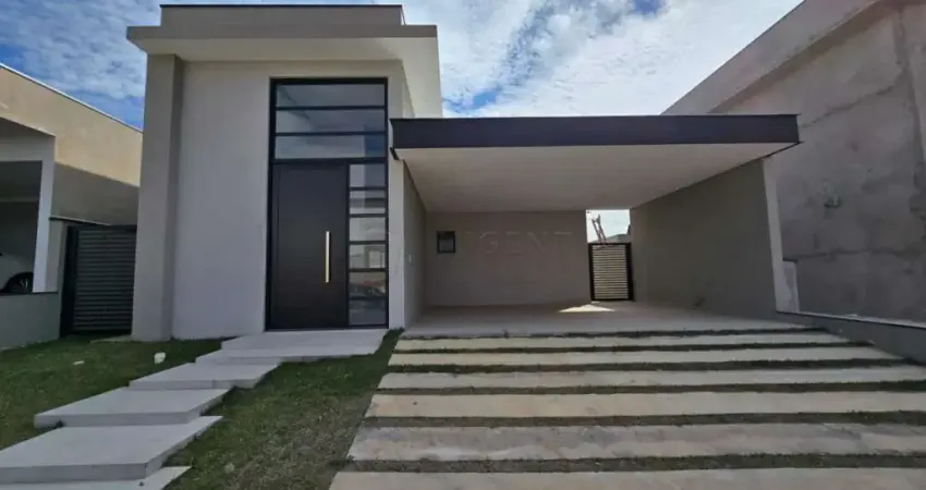 Casa térrea com 3 quartos sendo 3 suítes a venda no condomínio gran ville são venâncio - jardim primavera - itupeva/sp
