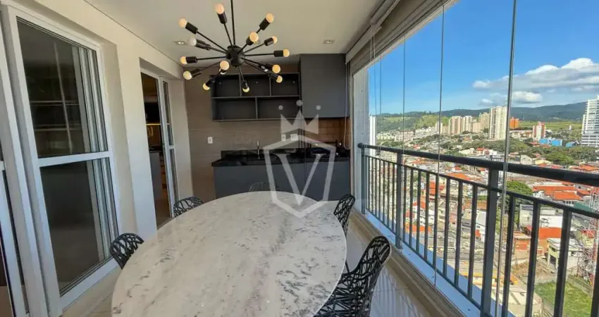 Apartamento mobiliado 268m² para alugar, alta vista, jundiaí/sp