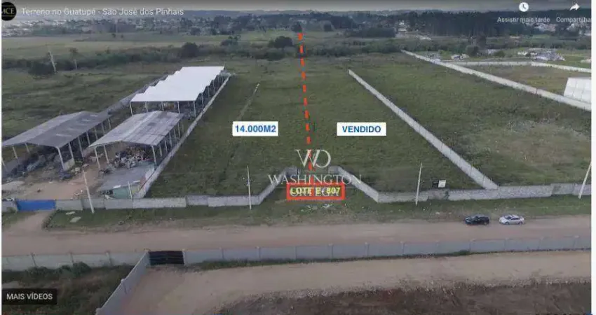 Área à venda, 14022 m² por R$ 2.730.000,00 - Guatupê - São José dos Pinhais/PR