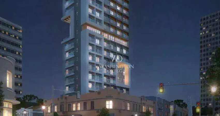Apartamento com 1 dormitório à venda por R$ 344.100,00 - Centro - Curitiba/PR