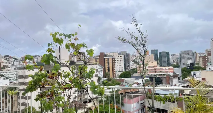 Cobertura de 3 quartos, vista com terraço, sauna, 1 vaga de garagem