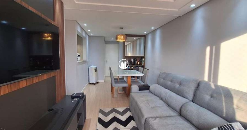 Apartamento com 3 dormitórios sendo 1 suíte, no condomínio Ravenna, Engordadouro Jundiaí-SP