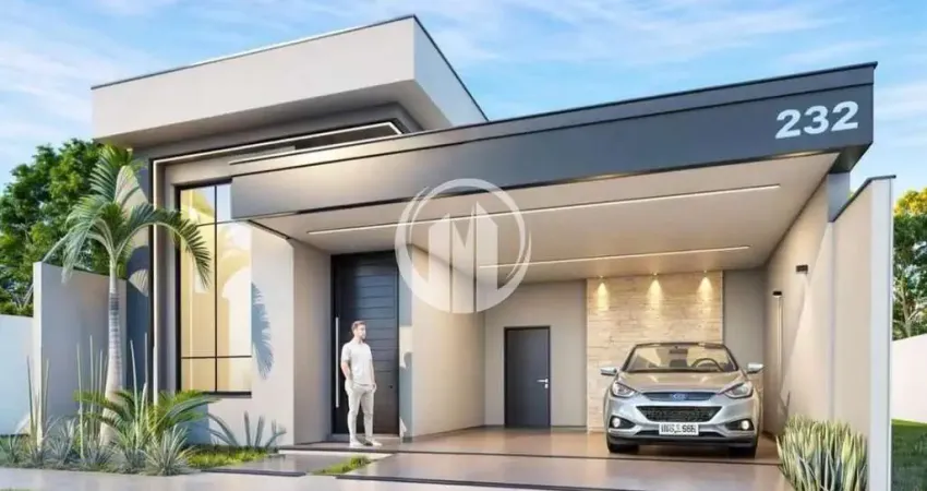 Casa térrea à venda com 3 dormitorios sendo 1 suíte - condomínio campos de medei