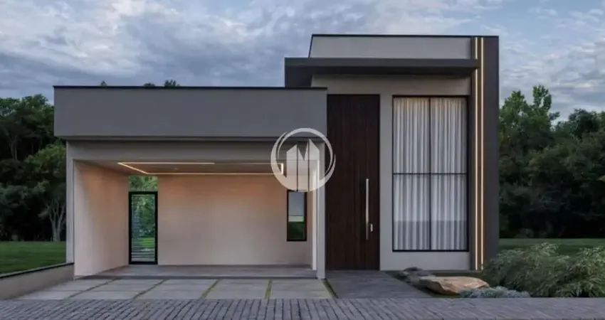 Casa térrea à venda com 3 suítes sendo 1 suite master - condomínio campos de med