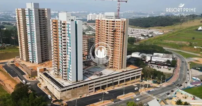 Apartamento à venda 2 dormitórios sendo 1 suite - condomínio resort prime - engo