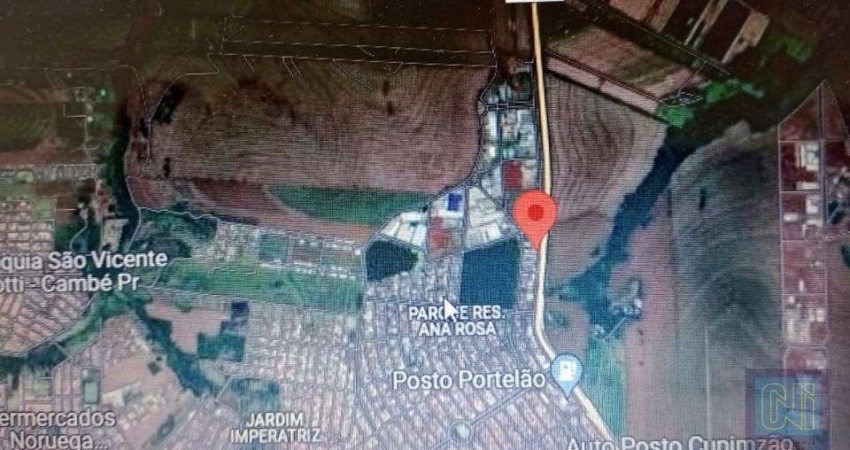 Terreno à venda na RODOVIA PR 445 - Marginal - Rua Avelino José da Silva, 963, Jardim José Favaro, Cambé