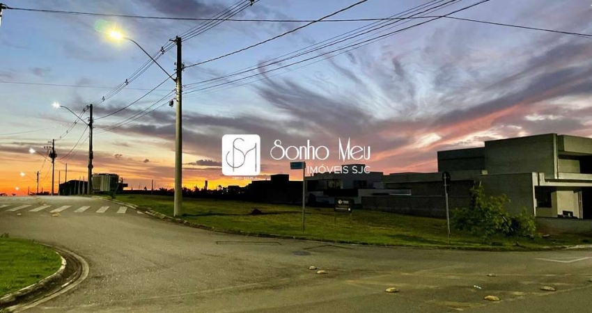 Venda de um belo terreno plano de esquina - Cond. Santa Mônica - Caçapava