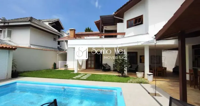 Casa mobiliada 4 suítes no jardim aquarius ii - são josé dos campos