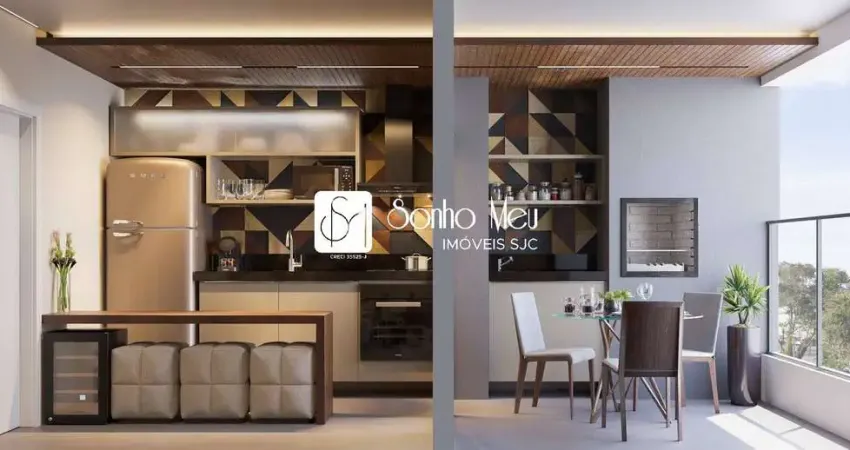 Apartamento com 2 quartos à venda na Rua República do Líbano, Jardim Oswaldo Cruz, São José dos Campos