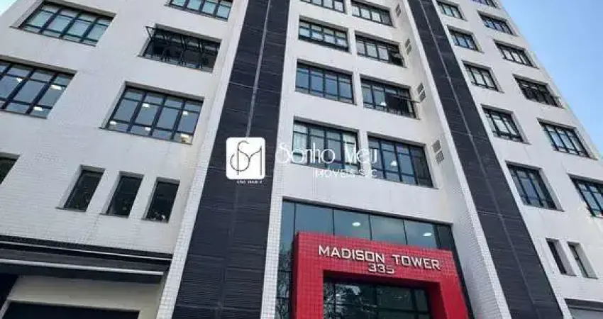 Locação de sala comercial 48 m² - mobiliada - madison tower - aquárius